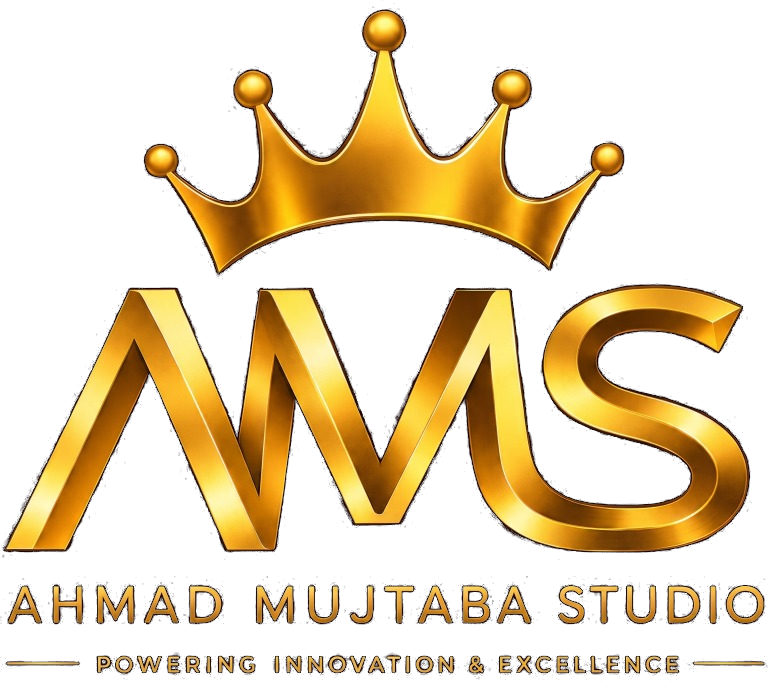 AHMAD MUJTABA STUDIO Crown Logo