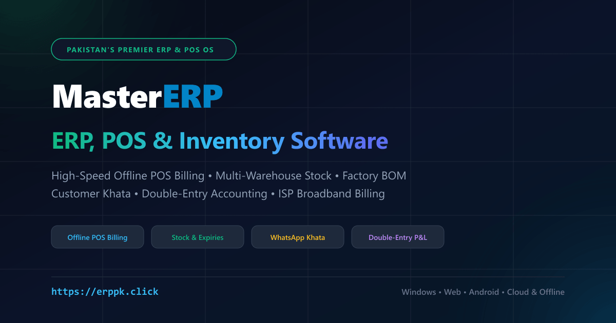 MasterERP Software Overview by AMS